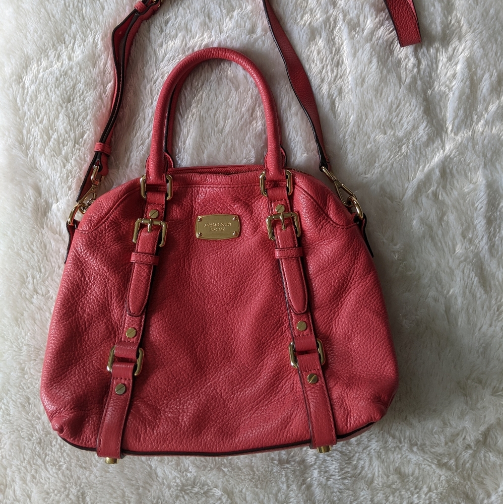 Coral pink Michael Kors bag